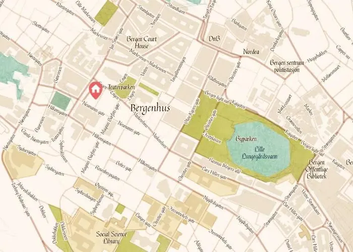 Dinbnb I Charming 3-bedroom In The Heart Of The 아파트 베르겐